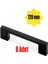 Nazan Siyah Mobilya Dolap Çekmece Kulpu 128 Mm1 Pkt (6 Adet) 1