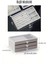Şeffaf Gri 3 Çekmeceli Takı ve Mücevher Organizer Düzenleyici, 13X23X10 cm 3