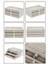 Şeffaf Gri 3 Çekmeceli Takı ve Mücevher Organizer Düzenleyici, 13X23X10 cm 6