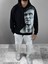 Üç Iplik Siyah Thomas Hoodie 1