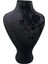 Yerli Süet Takı Sergileme Mankeni Siyah 29/22 cm 2