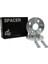 4X100 56,1 15MM Silver Spacer 1