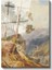 J.m.w. Turner - Dağ Vadisi Manzarası Cam Tablo 2