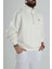 Oversize Beyaz Hoodie 3