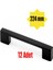 Nazan Siyah Mobilya Dolap Çekmece Kulpu 224MM 1pkt (12ADET ) 1