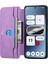 Caseneo For Nothing PHONE(2A)KILIF Çapraz Doku Deri Çıkarılabilir Manyetik Telefon Kılıfı-Mor (Yurt Dışından) 2