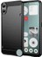 For Nothing Cmf Telefon 1 Kılıfı Karbon Fiber Doku Tpu Fırçalanmış Telefon Kılıfı-Siyah (Yurt Dışından) 1