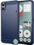 For Nothing Cmf Telefon 1 Kılıfı Karbon Fiber Doku Tpu Fırçalanmış Telefon Kılıfı-Mavi (Yurt Dışından) 1
