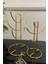 Iki Adet Gold Takı Standı, Düzenleyici ve Dekoratif, 26X21CM, Şık Tasarım 2