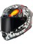 Sw 868 Cannıbal Güneş Vizörlü Parlak Full Face Kask 2