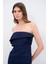 Straplez Mini Elbise Lacivert 12444852000 3