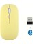 Ipad Macbook Telefon Telefon Laptop Tablet Uyumlu Şarj Edilebilir Kablosuz Ince Hafif Bluetooth Renli Mouse Fare 1