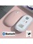 Apple iPad Macbook Telefon Telefon Laptop Tablet Uyumlu Şarj Edilebilir Kablosuz Ince Hafif Bluetooth Renli Mouse Fare 4
