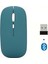 Ipad Macbook Telefon Telefon Laptop Tablet Uyumlu Şarj Edilebilir Kablosuz Ince Hafif Bluetooth Renli Mouse Fare 1