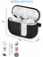 apple Airpods Pro/pro2 Kılıf Kapak Temizleme Kalemi ile Tam Koruyucu Silikon Kılıf , Ön LED Görünür 5