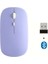 Ipad Macbook Telefon Telefon Laptop Tablet Uyumlu Şarj Edilebilir Kablosuz Ince Hafif Bluetooth Renli Mouse Fare 1