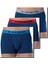 Modern Basic 3'lü Mavi-305 Boxer C0T7N4O9 2