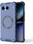 Oneplus Nord 4 Kılıfı Magsafe Honeycomb Tasarım Tpu+Pc Telefon Kılıfı-Mavi ile Uyumlu (Yurt Dışından) 1