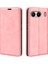 Oneplus Nord 4 Kılıf Skin-Touch Deri Cüzdan Telefon Kılıfı-Pembe (Yurt Dışından) 1
