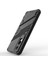 Oneplus Nord Ce4 Lite 5g/oppo K12X 5g (Çin) Kılıf Kickstand Hibrit Sert Pc Yumuşak Tpu Telefon Kılıfı-Siyah (Yurt Dışından) 5