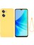 Oneplus Nord N20 Se 4g Kılıf Çizilmez Sıvı Silikon Telefon Kılıfı El Kayışı Ile-Sarı (Yurt Dışından) 1