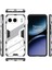 Oneplus Nord 4 Kılıf Pc+Tpu Darbeye Dayanıklı Telefon Kılıfı Kickstand Ile-Beyaz (Yurt Dışından) 5