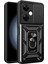Oneplus Nord Ce 3 Lite 5G/N30 5g Arka Lens Koruma Telefon Kılıfı Pc+Tpu Kapak ve Ayaklık-Siyah (Yurt Dışından) 1