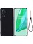 Oneplus 9 Pro Için El Kayışlı Sıvı Silikon Yumuşak Kapaklı Kılıf-Siyah (Yurt Dışından) 1