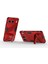 Oneplus Nord 4 Kılıf Pc+Tpu Darbeye Dayanıklı Telefon Kılıfı Kickstand Ile-Kırmızı (Yurt Dışından) 3