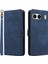Oneplus Nord 4 Cüzdan Kılıfı Rfıd Engelleme Pu Deri Kapak Standı Görünüm-Mavi (Yurt Dışından) 1
