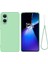 Oppo K12X 5g (Çin)/oneplus Nord Ce4 Lite 5g Kılıf Sıvı Silikon Düşmeye Karşı Dayanıklı Telefon Kılıfı El Kayışı Ile-Yeşil (Yurt Dışından) 1