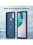 1.8mm Hava Yastığı Tasarım Tpu Kılıf Leke Önleyici Telefon Kılıfı Karbon Fiber Doku Fırçalanmış Yüzey Oneplus Nord N10 5g-Mavi (Yurt Dışından) 4