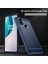 1.8mm Hava Yastığı Tasarım Tpu Kılıf Leke Önleyici Telefon Kılıfı Karbon Fiber Doku Fırçalanmış Yüzey Oneplus Nord N10 5g-Mavi (Yurt Dışından) 5