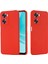 Oneplus Nord N20 Se 4g Kılıf Çizilmez Sıvı Silikon Telefon Kılıfı El Kayışı Ile-Kırmızı (Yurt Dışından) 2