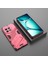 Oneplus Ace 2 Pro 5g Için Düşmeye Dayanıklı Kılıf Pc+Tpu Kickstand Koruyucu Telefon Kılıfı-Gül (Yurt Dışından) 5