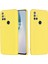 Oneplus Nord N10 5g-Sarı Için Darbeye Dayanıklı Yumuşak Sıvı Silikon Telefon Kılıfı (Yurt Dışından) 1