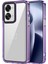 Oneplus Nord 2t 5g Şeffaf Kılıf Pc+Tpu Telefon Koruyucu Kabuk Kablosuz Şarj Desteği-Şeffaf Mor (Yurt Dışından) 1