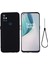 Oneplus Nord N10 5g-Siyah Için Darbeye Dayanıklı Yumuşak Sıvı Silikon Telefon Kılıfı (Yurt Dışından) 2