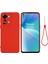 Oneplus Nord 2t 5g Silikon Telefon Kılıfı Düşmeye Dayanıklı Tampon Kapak Cep Telefonu Koruyucu-Kırmızı (Yurt Dışından) 1