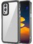 Oneplus Nord 2 5g Kılıf Pc+Tpu Darbeye Dayanıklı Akıllı Telefon Kılıfı-Şeffaf Siyah (Yurt Dışından) 1