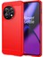 Oneplus 11 5g Çizilmez Tpu Kapak Fırçalanmış Karbon Fiber Doku Telefon Kılıfı-Kırmızı (Yurt Dışından) 1