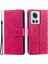 Oneplus 10R 5g/ace 5g Için Çizilmez Stand Kılıfı Mandala Çiçek Desenli Baskılı Pu Deri Cüzdan Flip Kılıf Bilek Kayışı Ile-Gül (Yurt Dışından) 1