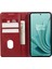 Oneplus Nord Ce 3 Lite 5G/N30 5g Deri Cüzdan Standı Telefon Kılıfı Dana Dokusu Düşmeye Dayanıklı Kılıf-Kırmızı (Yurt Dışından) 5