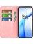 Oneplus Ace 3V 5g Kılıf Cilt Dostu Kart Yuvaları Manyetik Kapaklı Deri Telefon Kılıfı-Pembe (Yurt Dışından) 2