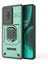 Oneplus Nord Ce3 5g Kılıf Kickstand Telefon Kılıfı Sürgülü Lens Koruyucu-Yeşil (Yurt Dışından) 4