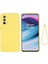 Yumuşak Sıvı Silikon Ince Hafif Darbeye Dayanıklı Koruyucu Kılıf Oneplus Nord Ce 5g-Sarı Için Kayışlı (Yurt Dışından) 1