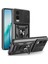 Oneplus Nord Ce4 Lite 5g Kılıfı Sürgülü Kamera Kapağı Pc + Tpu Kickstand Telefon Kılıfı-Siyah (Yurt Dışından) 1