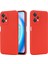 Oneplus Nord Ce 2 Lite 5g Düşmeye Karşı Koruyucu Telefon Kılıfı Ultra Ince Çizilmeye Dayanıklı Yumuşak Sıvı Silikon Cep Telefonu Kılıfı Kayışlı-Kırmızı (Yurt Dışından) 2