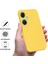 Oneplus Nord Ce3 5g Için Sıvı Silikon Telefon Kılıfı Yumuşak Astar Darbeye Dayanıklı Telefon Kılıfı-Sarı (Yurt Dışından) 3