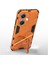 Oneplus Nord Ce3 5g Için Pc+Tpu Darbeye Dayanıklı Kılıf, Kickstand Zırhlı Telefon Kılıfı-Turuncu (Yurt Dışından) 4